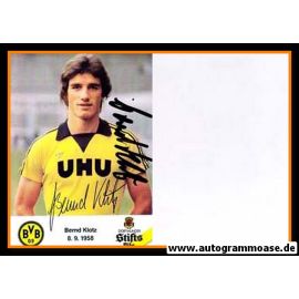 Autogramm Fussball | Borussia Dortmund | 1980 | Bernd KLOTZ