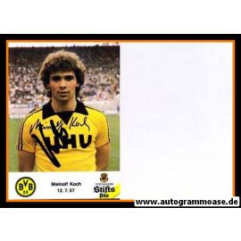 Autogramm Fussball | Borussia Dortmund | 1980 | Meinolf KOCH