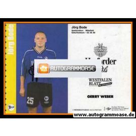 Autogramm Fussball | DSC Arminia Bielefeld | 1999 | Jörg BODE