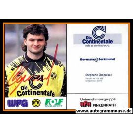 Autogramm Fussball | Borussia Dortmund | 1993 | Stephane CHAPUISAT