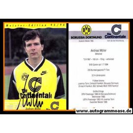 Autogramm Fussball | Borussia Dortmund | 1995 Continentale | Andreas MÖLLER