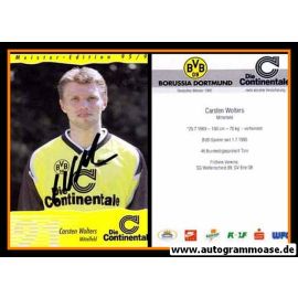 Autogramm Fussball | Borussia Dortmund | 1995 Continentale | Carsten WOLTERS