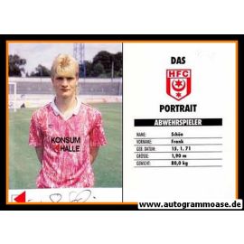 Autogramm Fussball | Hallescher FC | 1991 | Frank SCHÖN