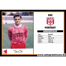 Autogramm Fussball | Hallescher FC | 1991 | Tom PERSICH