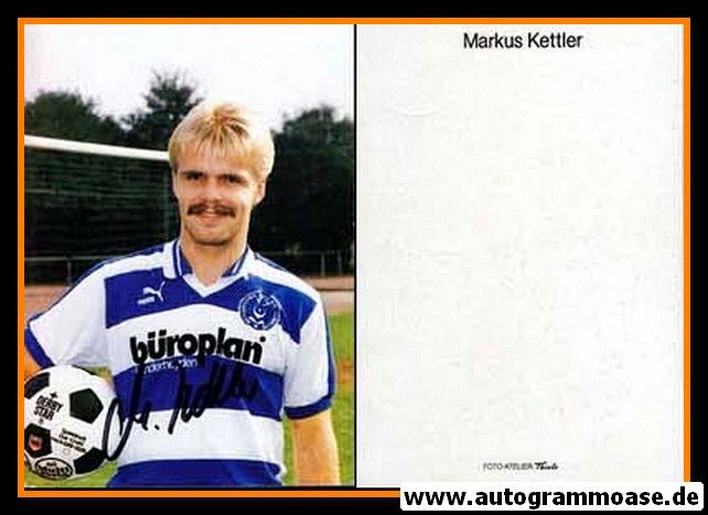 Autogramm Fussball | MSV Duisburg | 1985 | Markus KETTLER