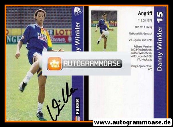 Autogramm Fussball | VfL Bochum | 1997 | Danny WINKLER