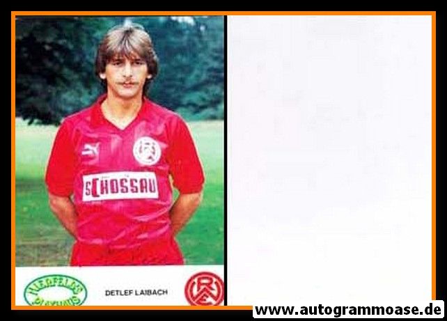 Autogramm Fussball | Rot-Weiss Essen | 1986 | Detlef LAIBACH