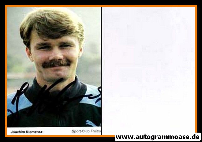 Autogramm Fussball | SC Freiburg | 1989 | Joachim KLEMENSZ