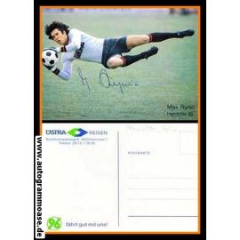 Autogramm Fussball | Hannover 96 | 1980er | Max RYNIO (Hanomag)