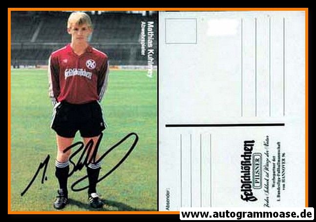 Autogramm Fussball | Hannover 96 | 1987 | Mathias KUHLMEY