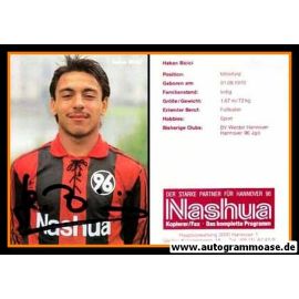 Autogramm Fussball | Hannover 96 | 1990 | Hakan BICICI