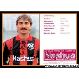 Autogramm Fussball | Hannover 96 | 1990 | Jochen HEISIG