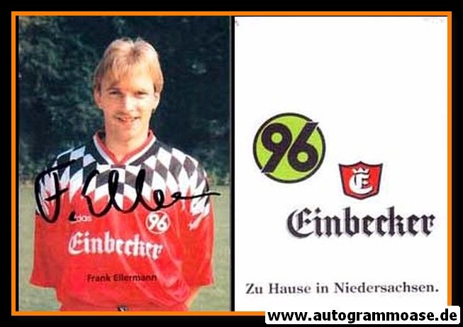 Autogramm Fussball | Hannover 96 | 1995 | Frank ELLERMANN