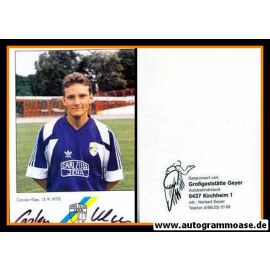 Autogramm Fussball | FC Carl Zeiss Jena | 1991 | Carsten KLEE
