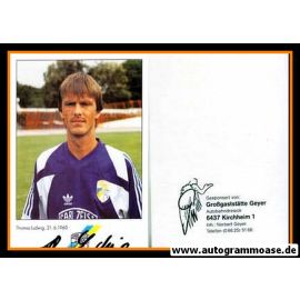 Autogramm Fussball | FC Carl Zeiss Jena | 1991 | Thomas LUDWIG
