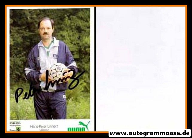 Autogramm Fussball | Borussia Mönchengladbach | 1986 | Hans-Peter LINNERZ