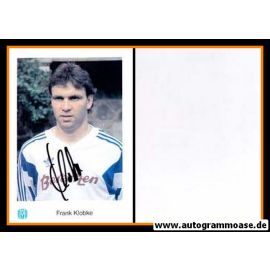 Autogramm Fussball | SV Meppen | 1991 | Frank KLOBKE