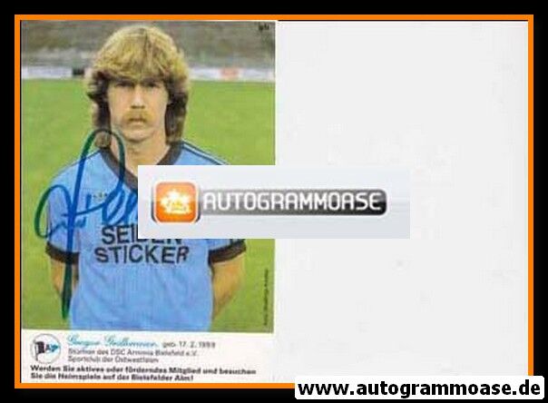 Autogramm Fussball | DSC Arminia Bielefeld | 1982 | Gregor GRILLEMEIER