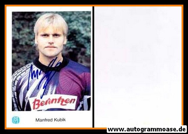 Autogramm Fussball | SV Meppen | 1991 | Manfred KUBIK