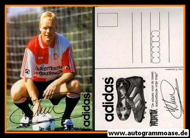 Autogramm Fussball | Feyenoord Rotterdam | 1990er Druck | Erwin KOEMAN