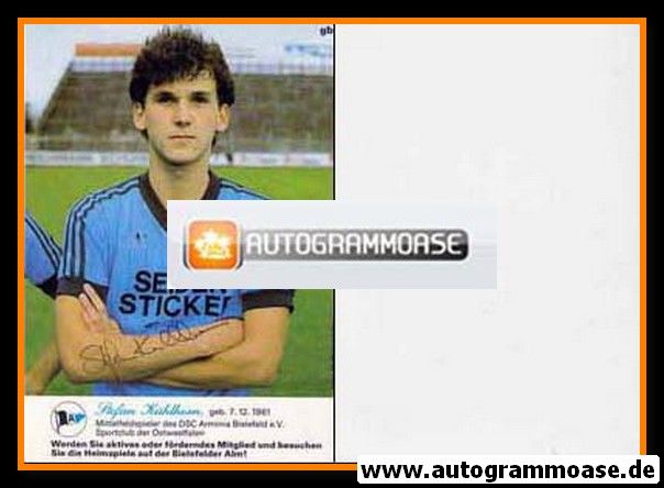 Autogramm Fussball | DSC Arminia Bielefeld | 1982 | Stefan KÜHLHORN