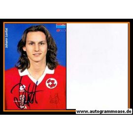 Autogramm Fussball | Schweiz | 1996 Lotto | Johann LONFAT