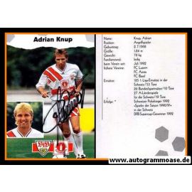 Autogramm Fussball | VfB Stuttgart | 1993 | Adrian KNUP