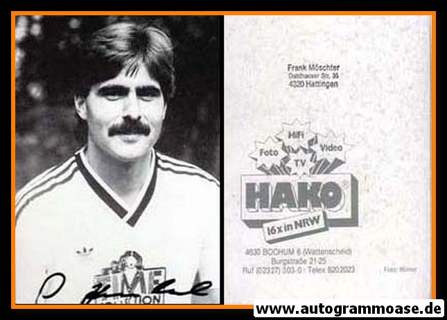 Autogramm Fussball | SG Wattenscheid 09 | 1985 | Peter KUNKEL (2)