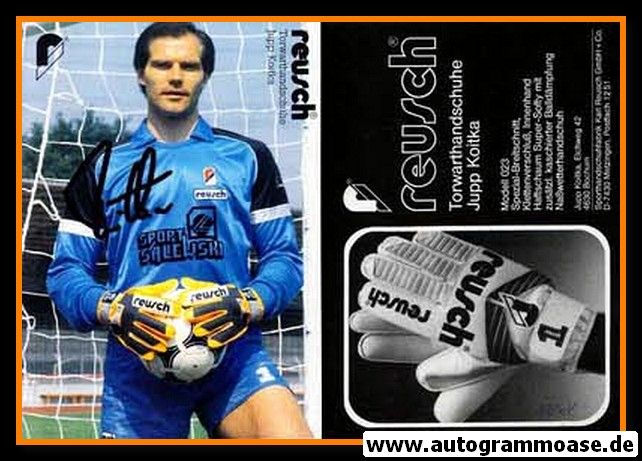 Autogramm Fussball | 1980er Reusch | Jupp KOITKA (VfL Bochum)