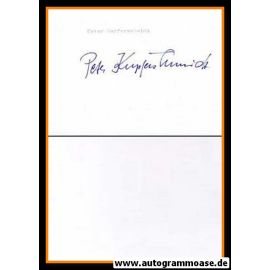 Autograph Fussball | Peter KUPFERSCHMIDT 