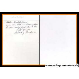 Autograph Fussball | Ludwig LACHNER (DFB 1930er)