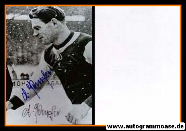 Autogramm Fussball | DFB | 1940er Foto | Andreas KUPFER (Portrait SW) 1