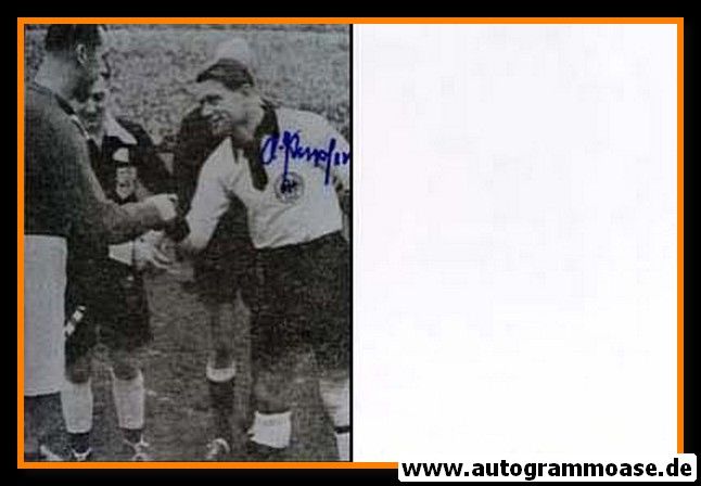 Autogramm Fussball | DFB | 1940er Foto | Andreas KUPFER (Anstoss SW)