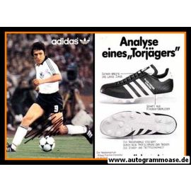 Autogramm Fussball | DFB | 1982 Adidas | Klaus FISCHER