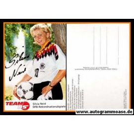 Autogramm Fussball (Damen) | DFB | 1990er | Silvia NEID (Team BS)