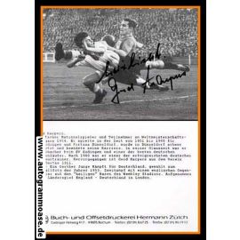 Autogramm Fussball | DFB | 1953 Retro | Gerd HARPERS (Spielszene SW England)