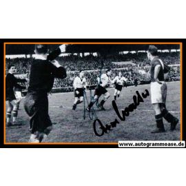 Autogramme Fussball | DFB + Jugoslawien | 1952 Foto | Ottmar WALTER + Vladimir BEARA (Spielszene SW)