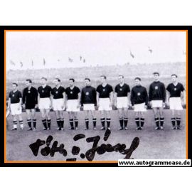 Mannschaftsfoto Fussball | Ungarn | 1950er + AG Jozsef TOTH (Spiel DFB)