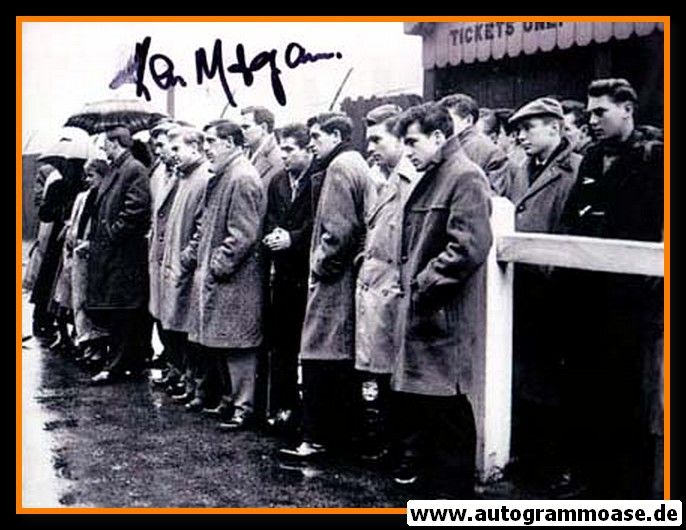 Mannschaftsfoto Fussball | Manchester United | 1960 + AG Kenny MORGANS (Anzug)
