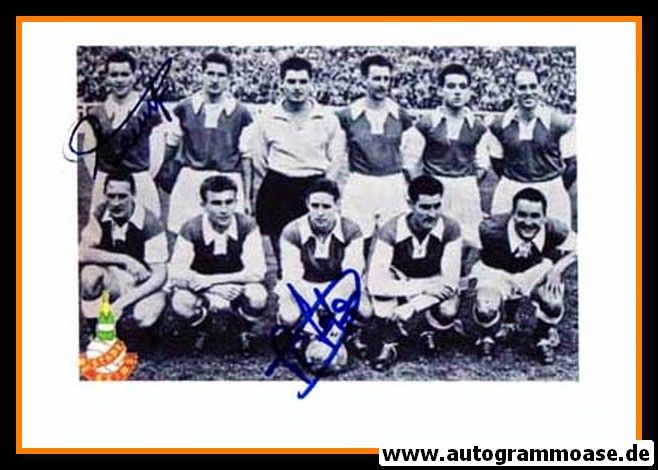 Mannschaftsfoto Fussball | Stade Reims | 1953 + 2 AG (KOPA + PENVERNE)