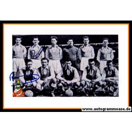 Mannschaftsfoto Fussball | Stade Reims | 1955 + 2 AG (KOPA + PENVERNE)