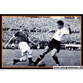 Autogramm Fussball | DFB | 1951 Foto | Felix GERRITZEN (Spielszene Österreich) 1