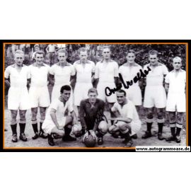 Mannschaftsfoto Fussball | 1. FC Kaiserslautern | 1948 + 2 AG (HÖLZ + O. WALTER)