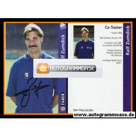Autogramm Fussball | VfL Bochum | 1997 | Ralf ZUMDICK