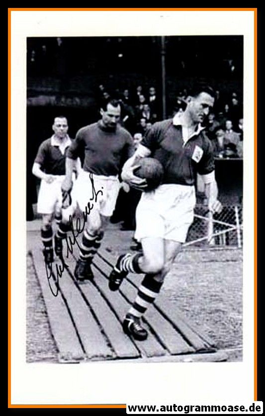 Autogramm Fussball | England | 1950er Foto | Gil MERRICK (Einlauf SW)
