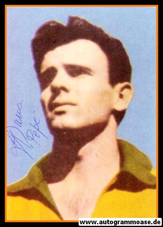 Autogramm Fussball | Brasilien | 1950er Foto | PEPE (Portrait Color)