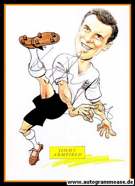 Autogramm Fussball | England | Jimmy ARMFIELD (Comic)