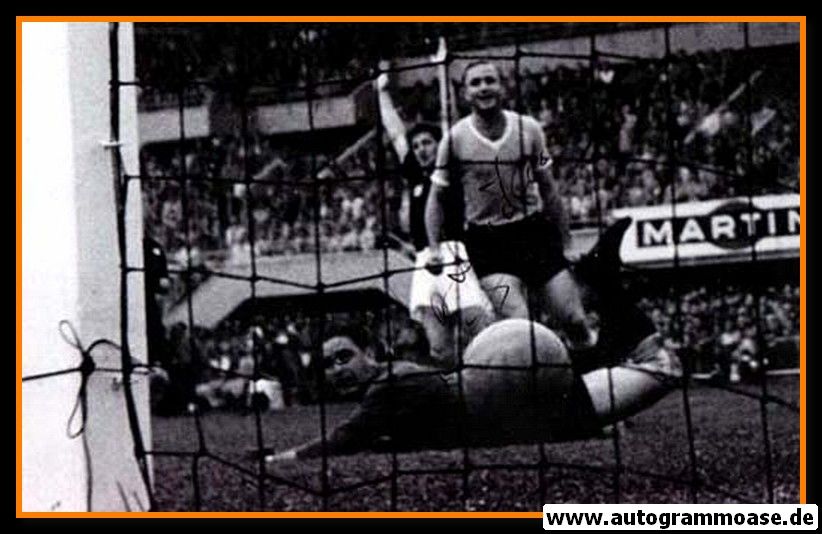 Autogramm Fussball | Uruguay | 1954 Foto | Jose SANTAMARIA (Spielszene SW) 1