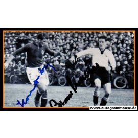Autogramme Fussball | DFB + Jugoslawien | 1952 Foto | HORVAT + O. WALTER (Spielszene SW)