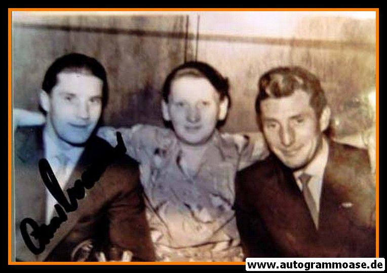 Autogramm Fussball | DFB | 1950er Foto | Ottmar WALTER (Familie Privat)